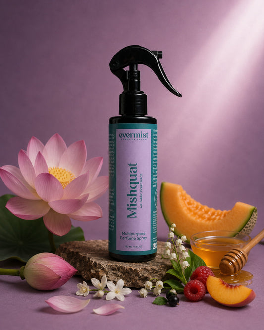 Mishquat Luxury Room & Linen Mist | 180ml | Aquatic Floral Freshness